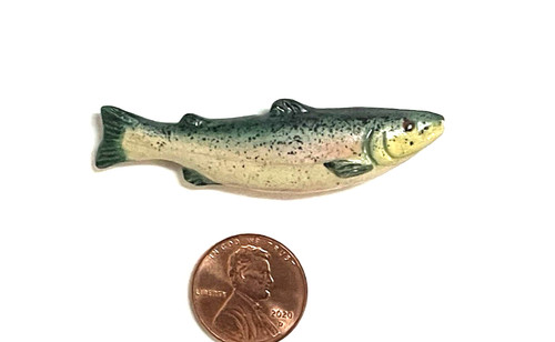 Dollhouse miniature fish - miniature,